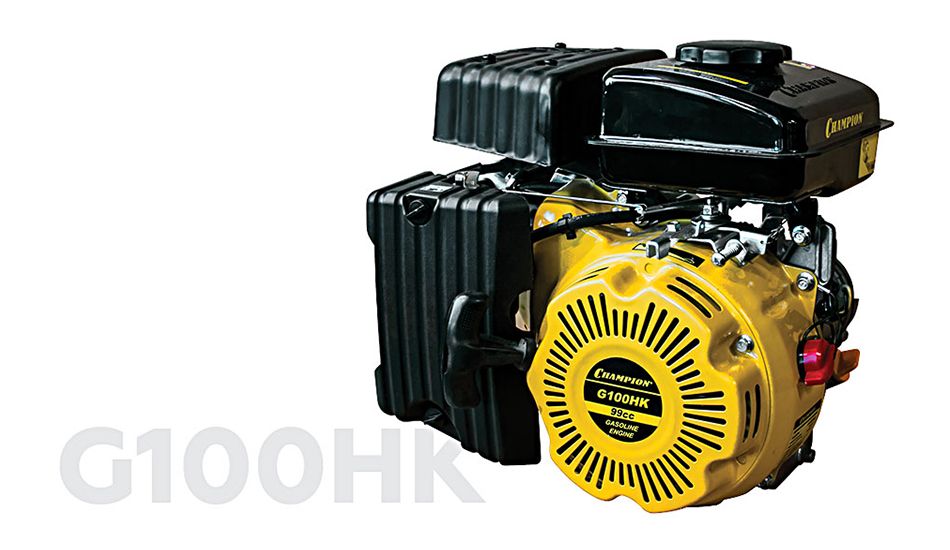 Двигатель CHAMPION  (2,5лс/1,84кВт 99см³ 16мм, шпонка, 10,4кг)